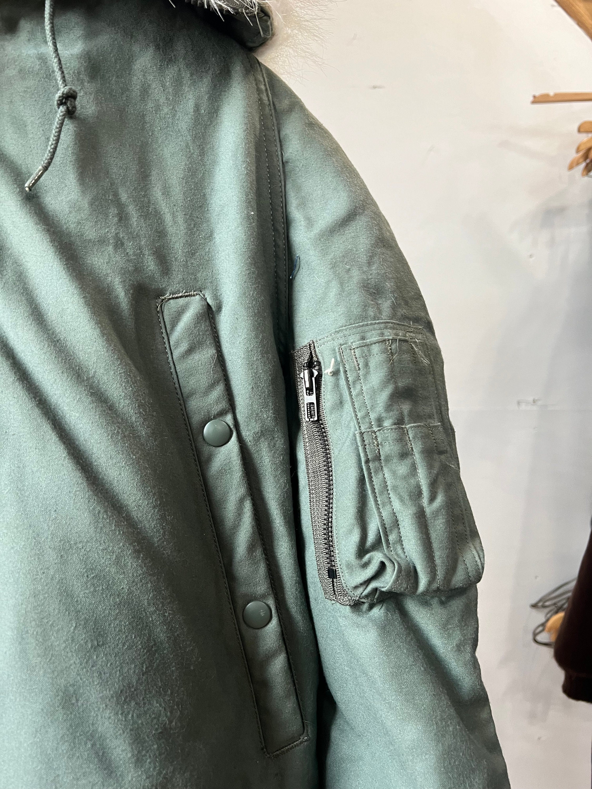 Vintage 1990's US USAF Parka Type N-3B Military Cold Weather