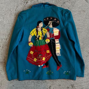 50s Souvenir Jacket - Etsy