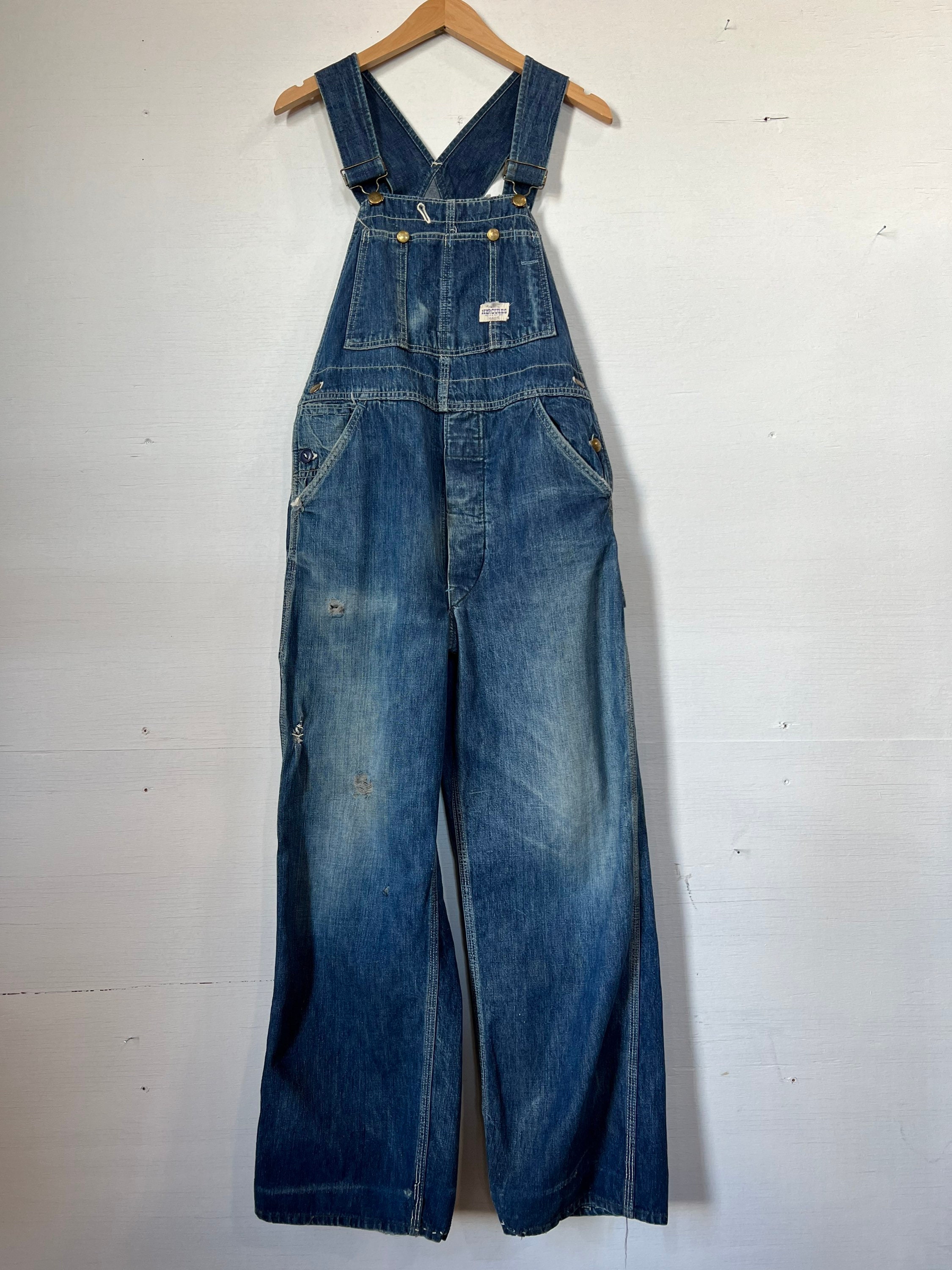 30 Waist 1950s Hercules Denim Overalls Workwear - Etsy