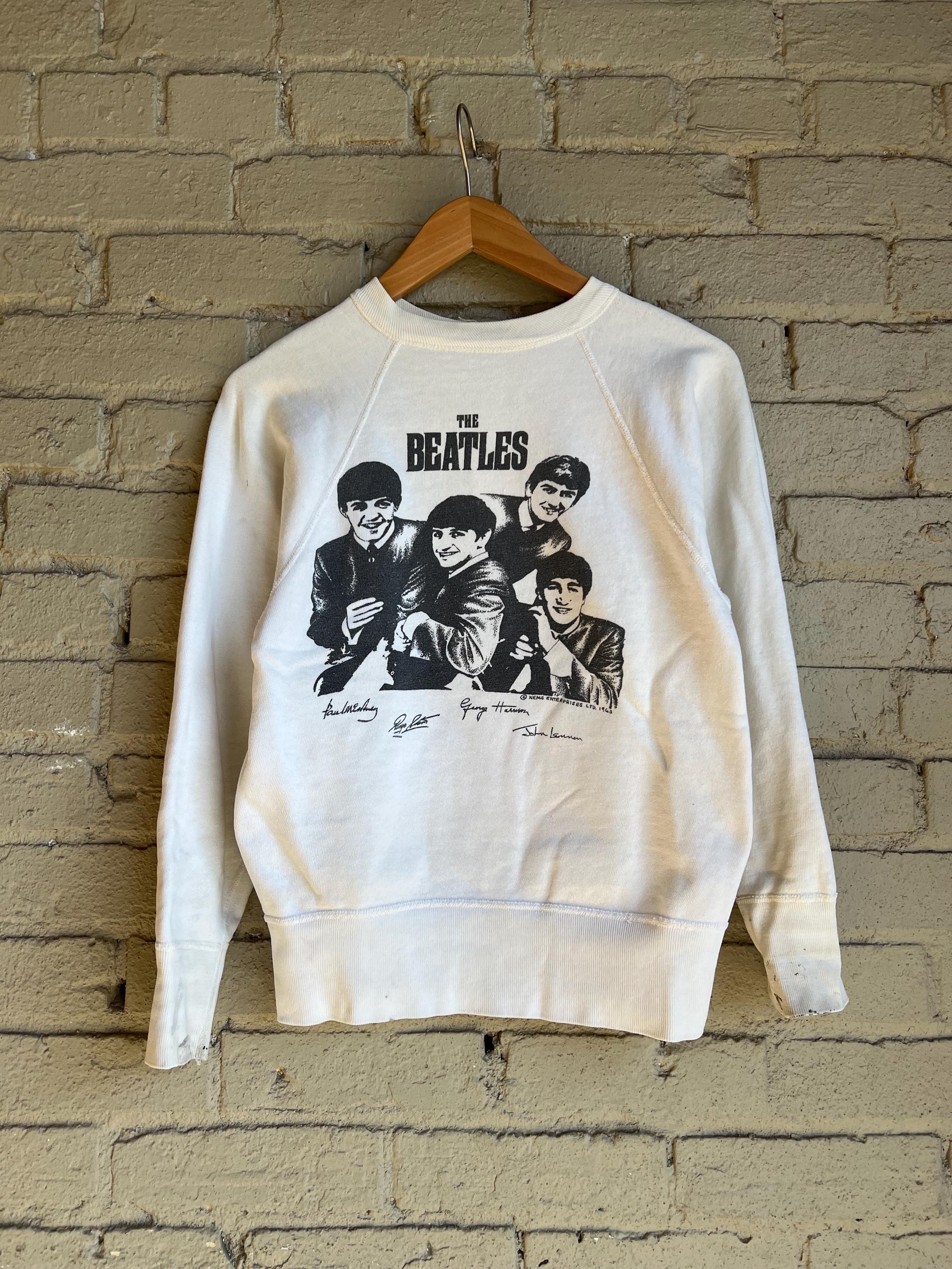 Small, Vintage 1960s Beatles Cotton Sweatshirt, Rock - Etsy