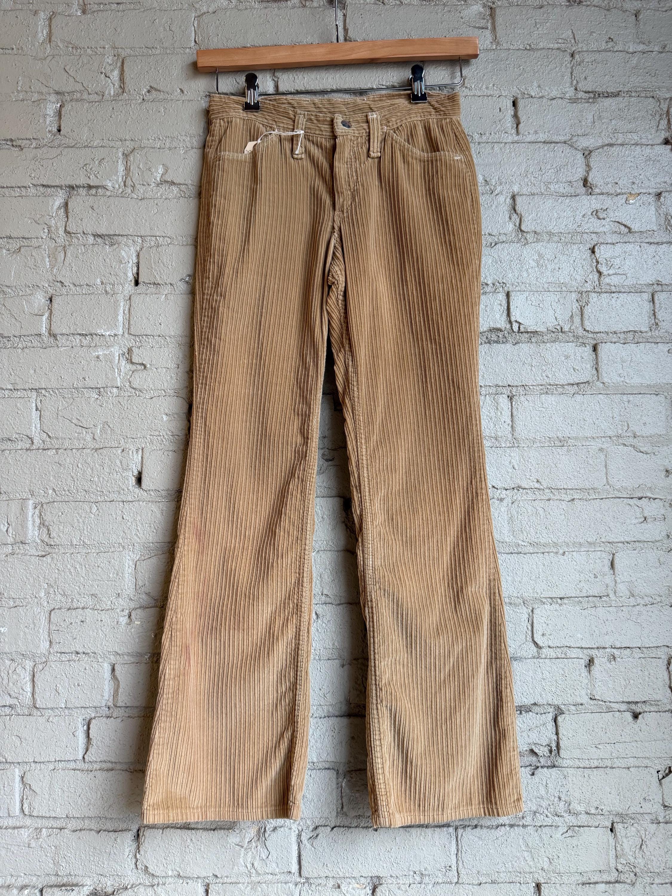 Vintage Corduroy 70s Pants - Etsy