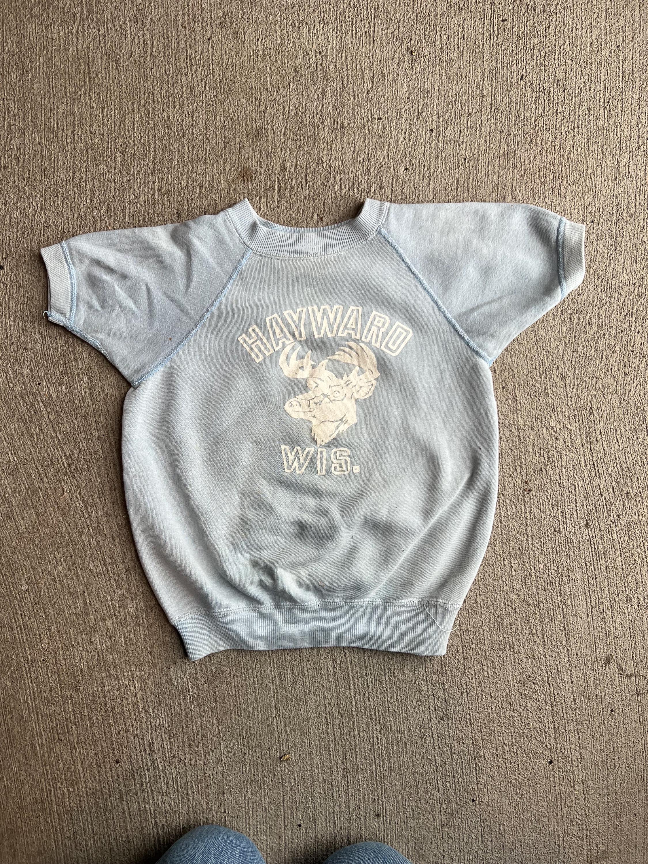 Kids, Vintage 1960s Hayward Wisconsin Cotton Short Sleeve 