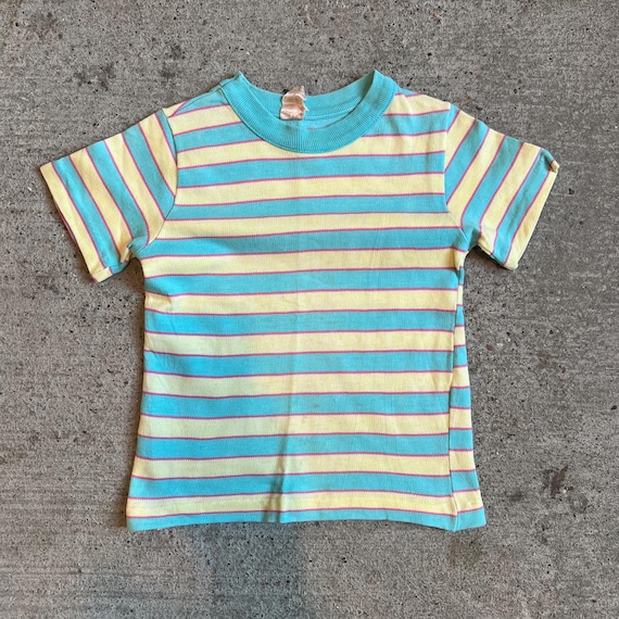トップス vintage Euro cotton stripe shirt 60s 70s vintage Euro cotton stripe shirt 60s 70s - メルカリ