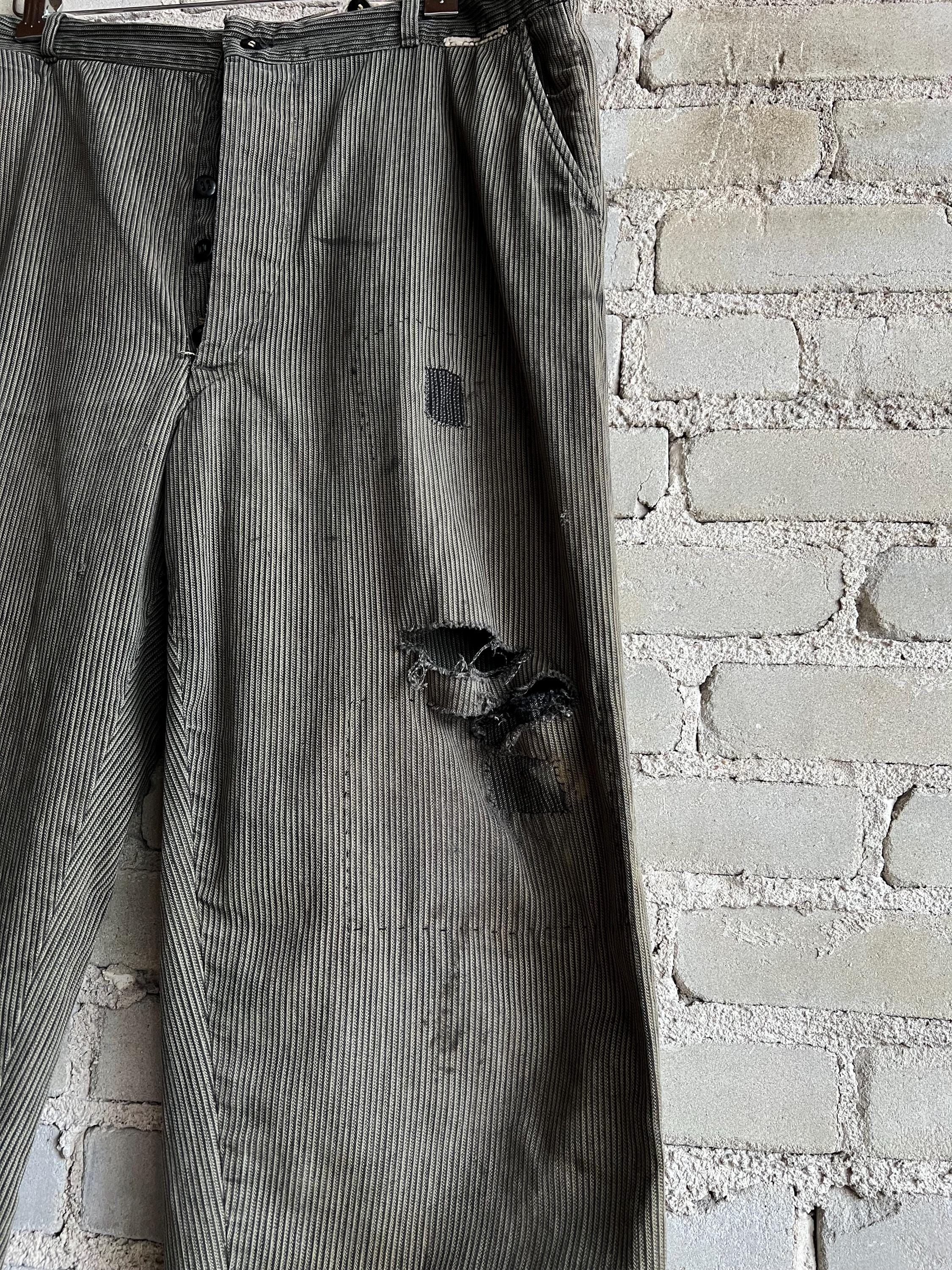 パンツ Early 40s Lee WORK TROUSERS SALT&PEPPER 37