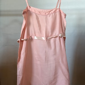 Vintage 1920s 1930s Step In Camisole Romper, Pink, Cute, Sexy - K