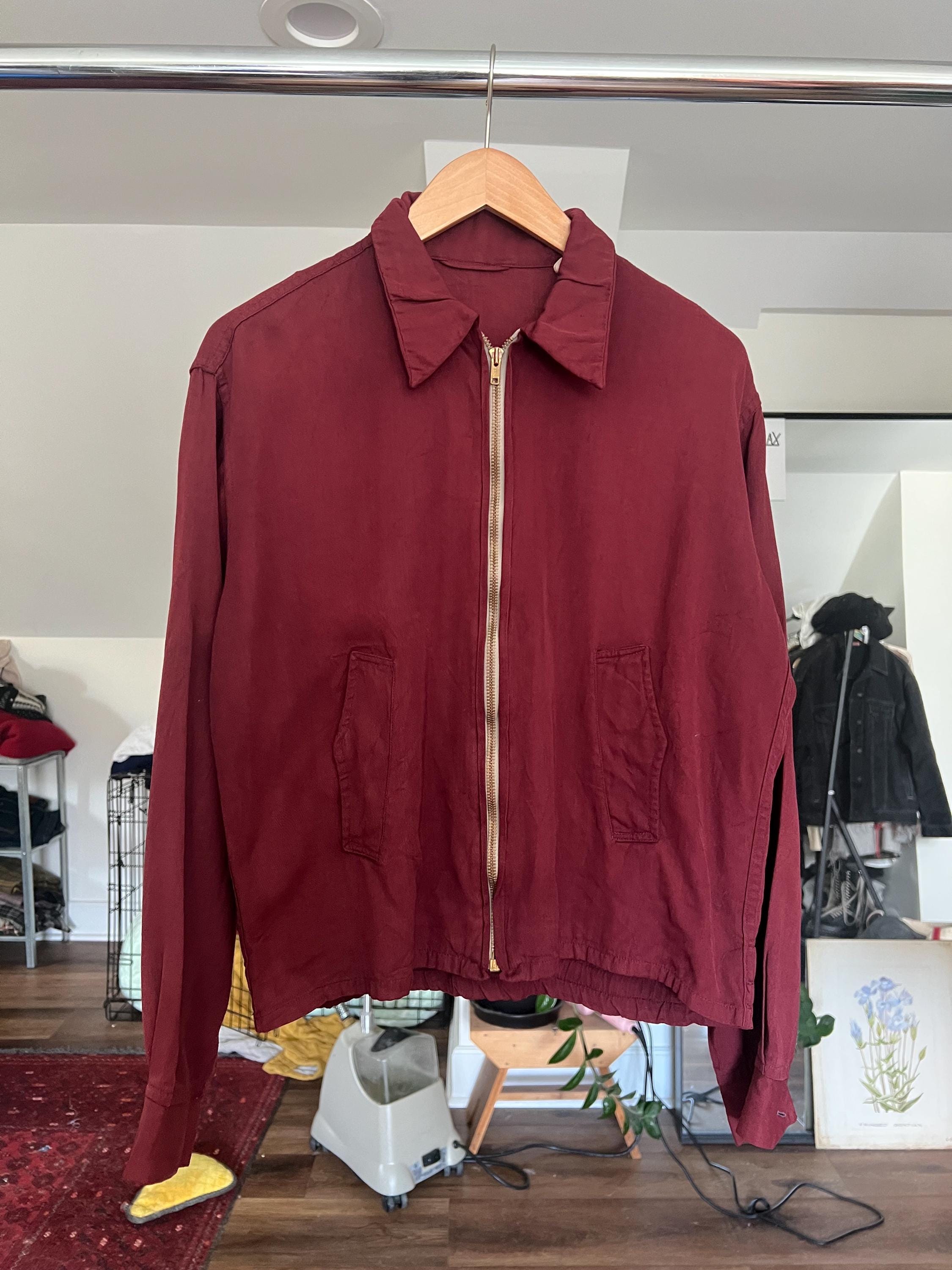 1950s Rayon Jacket - Etsy 1950s Rayon Jacket - Etsy