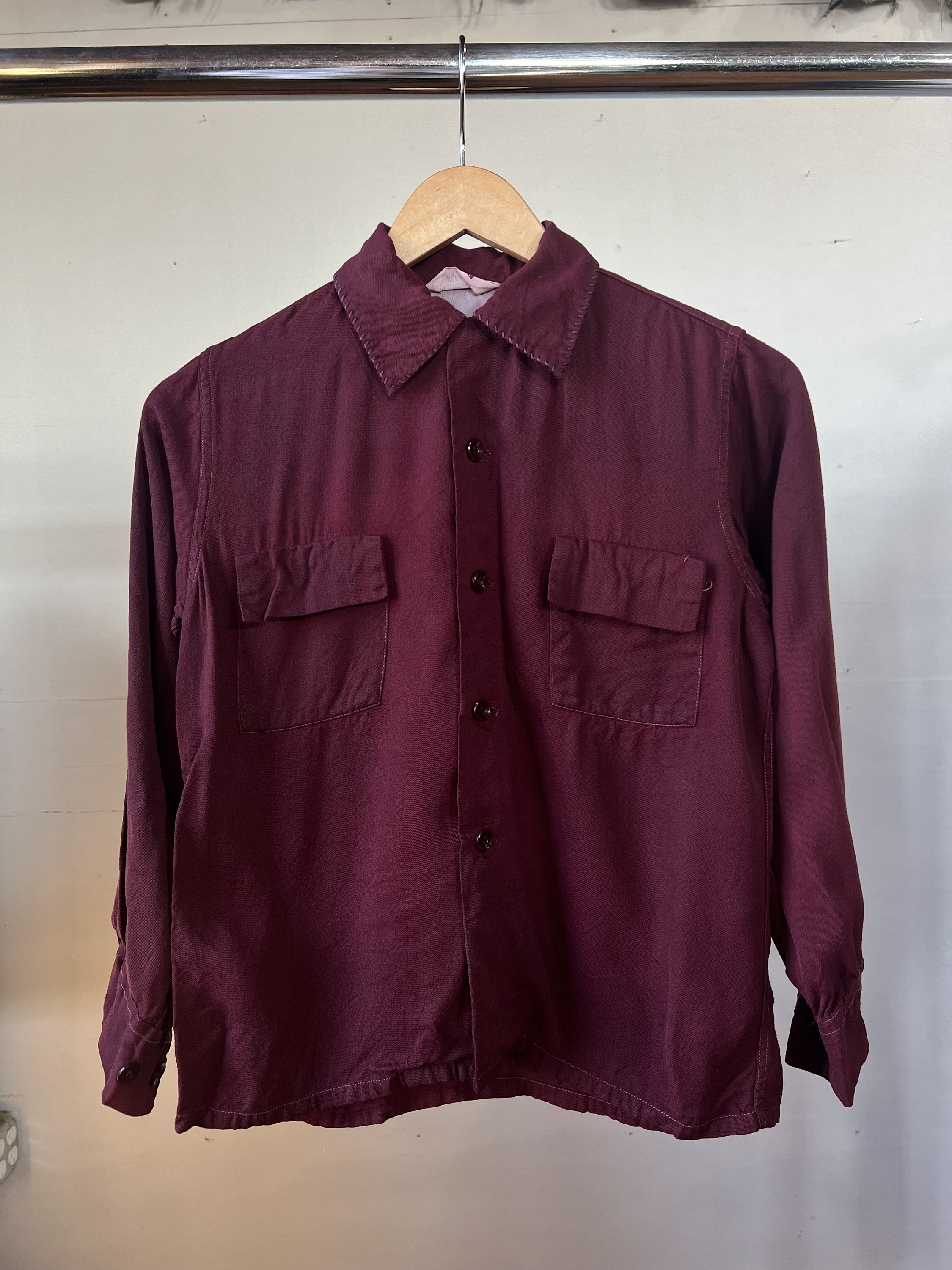 50s Rayon Shirt - Etsy 50s Rayon Shirt - Etsy
