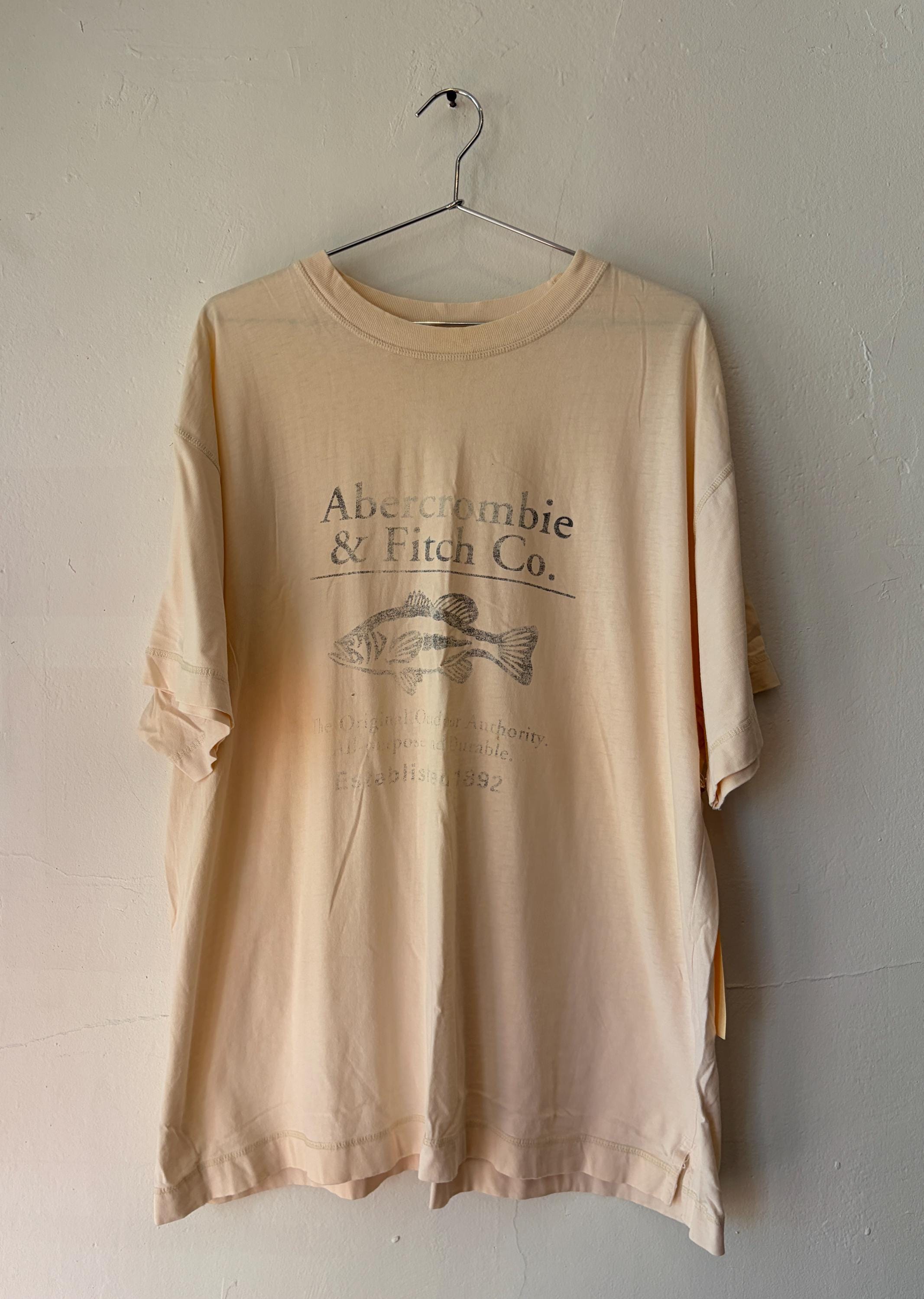 トップス vintage Abercrombie & Fitch Henry top Vintage Abercrombie Tops - Etsy