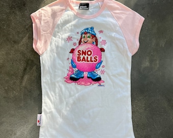 2001 Hostess Sno Balls Baby T-shirt, Multiple Sizes