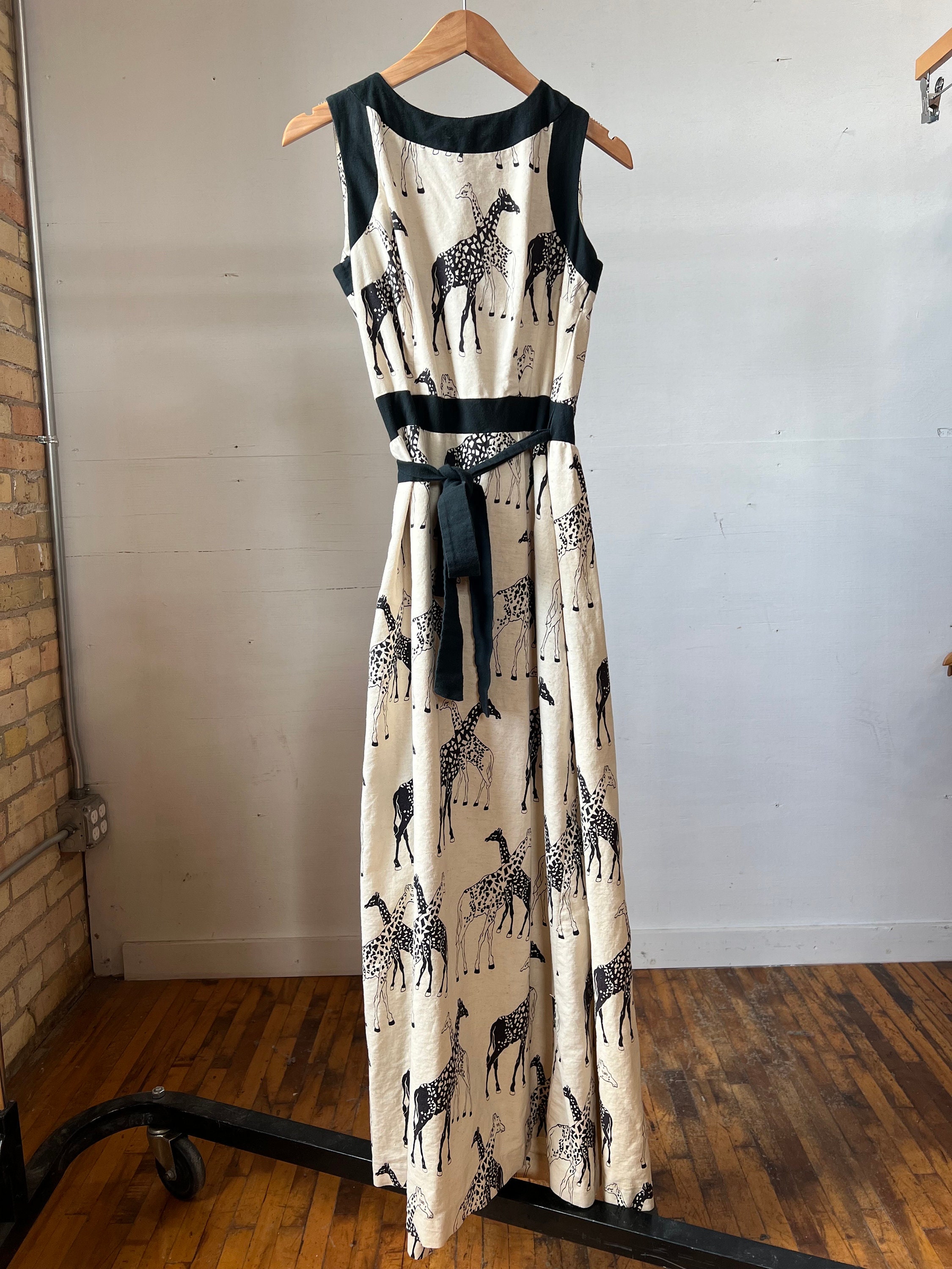 Giraffe Maxi Dress Etsy Canada