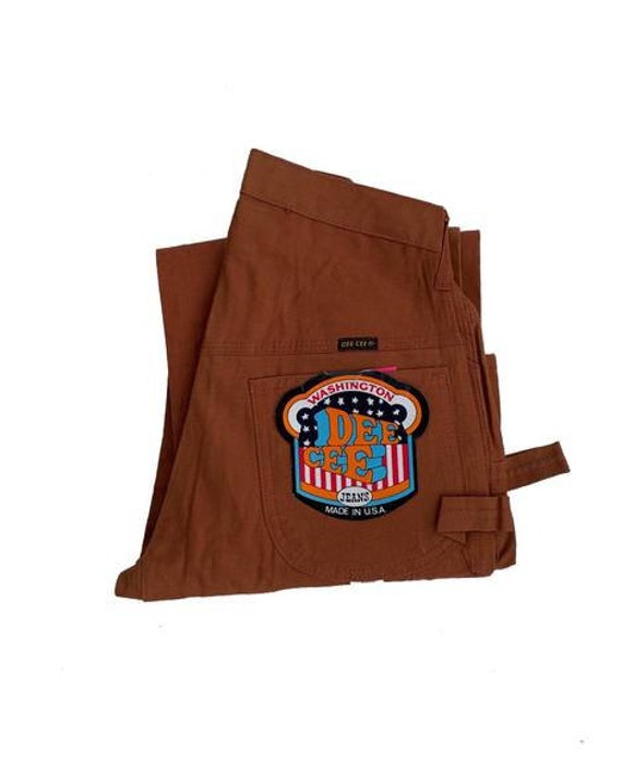 Painter Pants / 1970s Deadstock Dee Cee / Rust / H