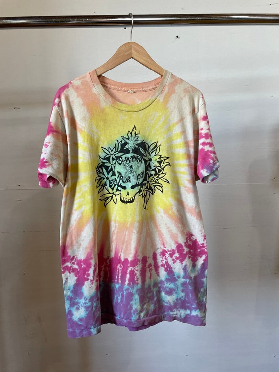 Med / 1991 Grateful Dead Summer Tour T-Shirt / Ma… - image 1