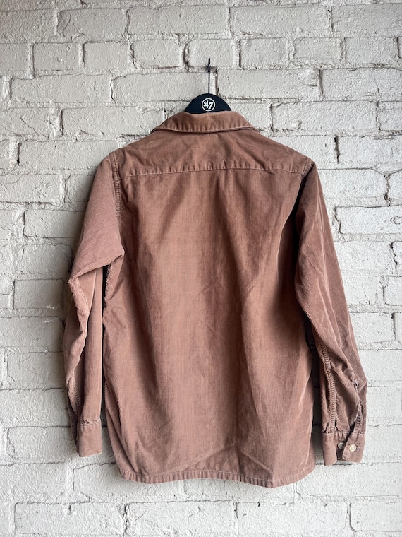 Small, Vintage 1950s Penneys Towncraft Corduroy Shirt, Brown - Etsy