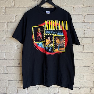 XL, 1990s Nirvana Band tT-shirt, Anvil, Kurt Cobain, Grunge