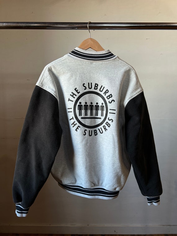1990s Letterman Style Sweatshirt Jacket, The Subur