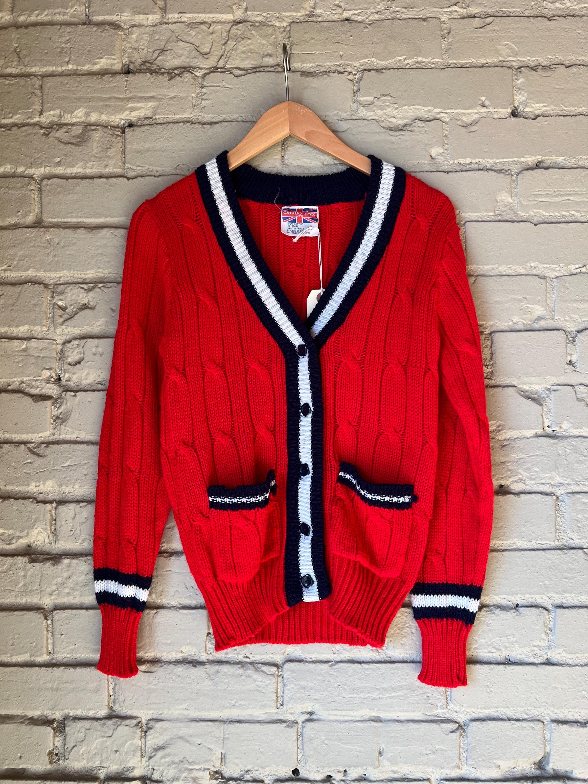トップス Vintage cottonknit cardigan 70s Small, Vintage 1970s
