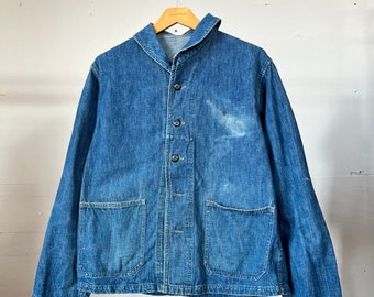 Shawl Collar Denim - Etsy