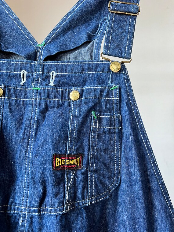 パンツ 40-50's made in usa big smith overalls Big Smith denim overalls, made in the USA, men's w40