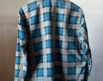 【special!!】50s print flannel shirt Vintage 1950's Printed Flannel Shirt – Afterlife Boutique