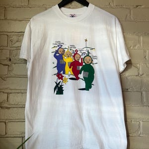Med, Vintage 1990s Teletubbies T-Shirt, Delta, E - Etsy 日本