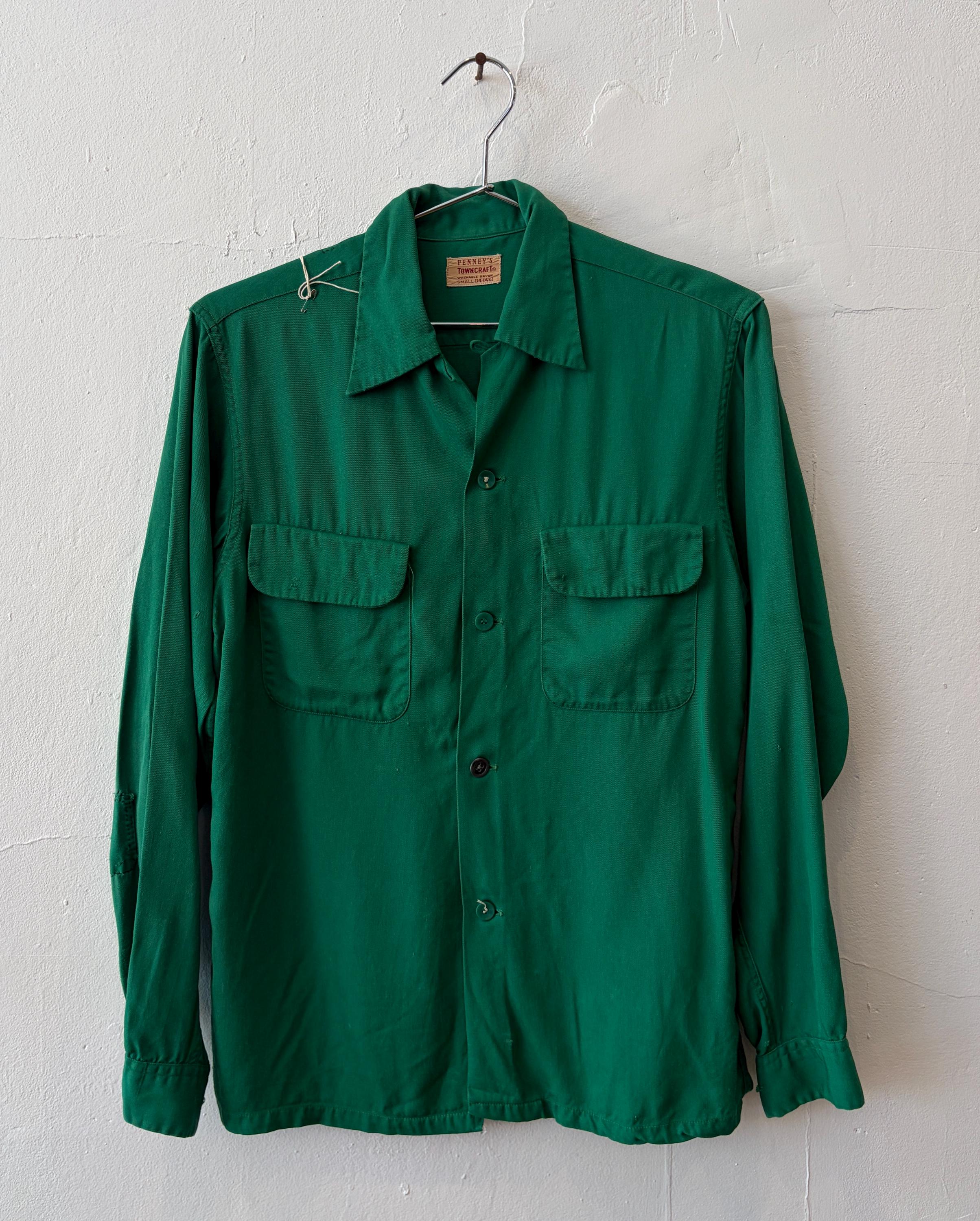 50s Rayon Shirt - Etsy