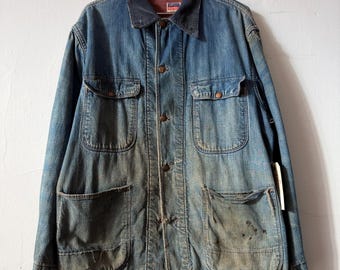 Vintage 70s Big Mac Quilted Blue Workwear Mechanic Jacket - Etsy
