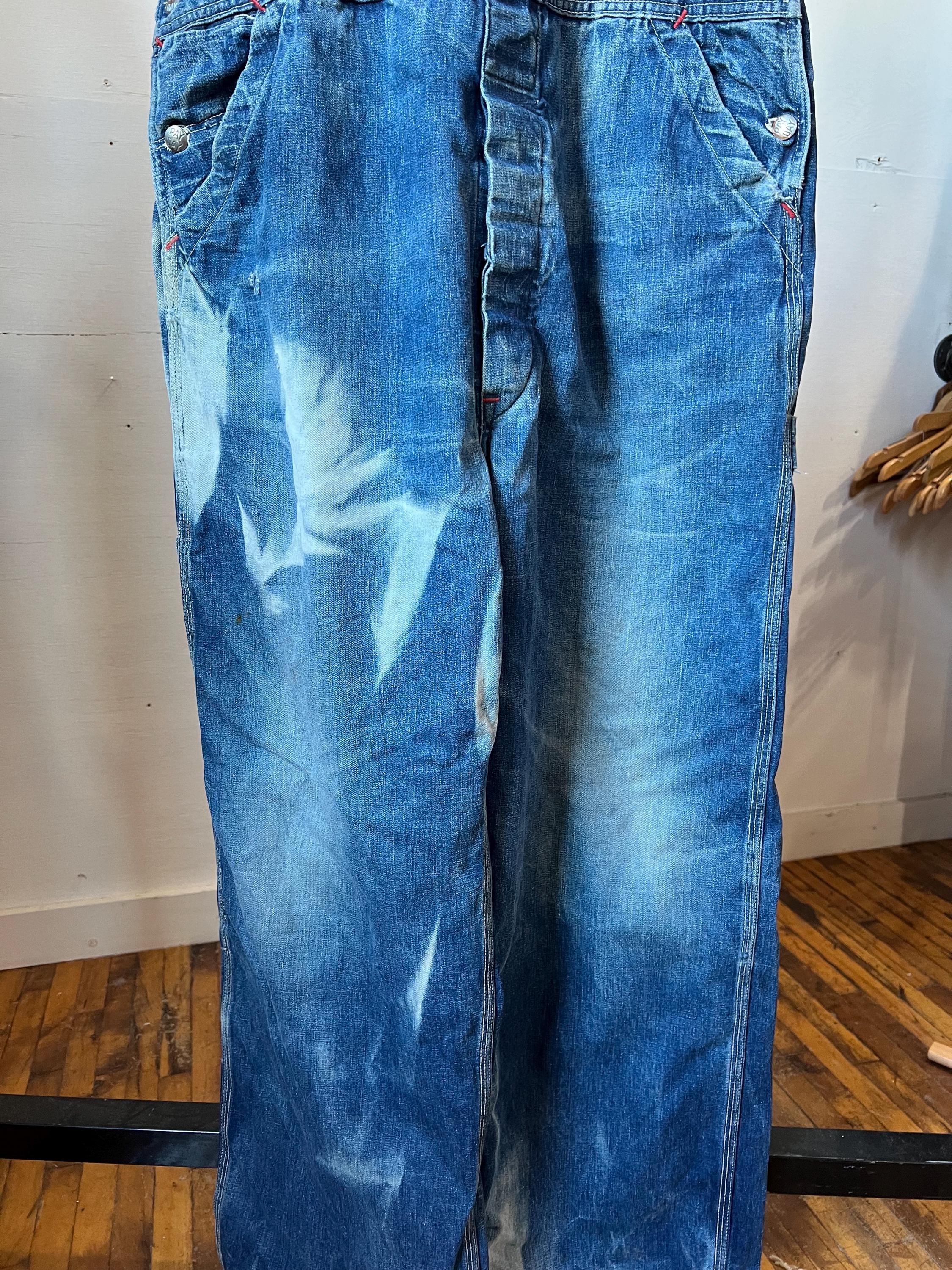 パンツ 40s denim overalls 37