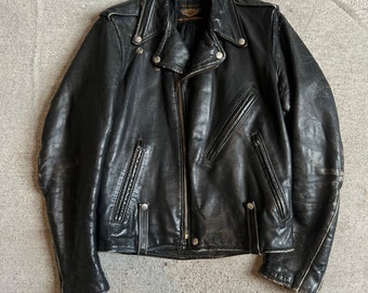 ジャケット・アウター Harley Davidson 90s leather riders Original Rare Vintage 90s Avirex Classics X Harley Davidson