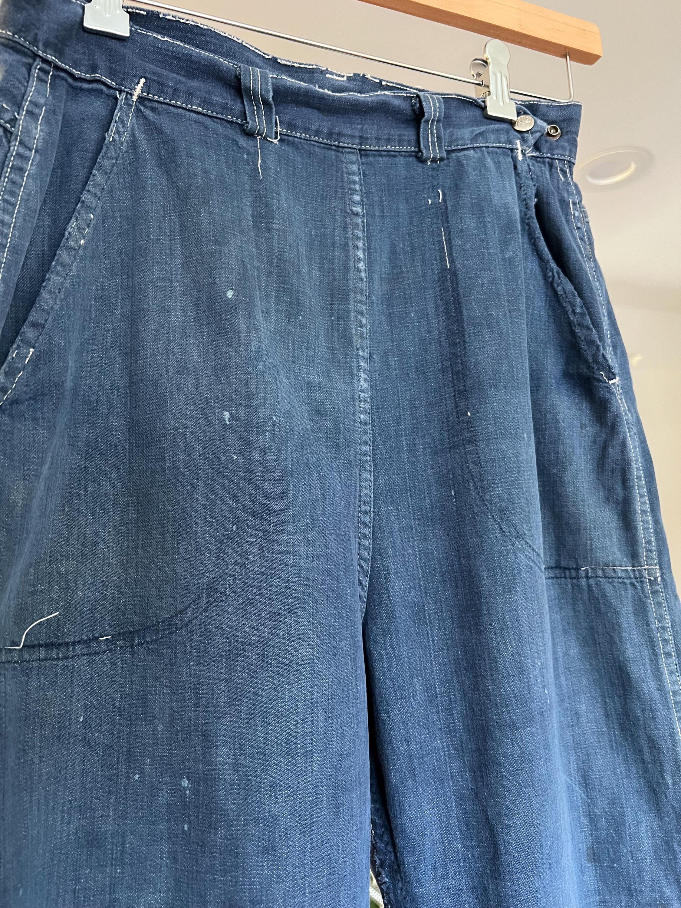 パンツ 40s 50s denim ranch pants Pyke's 1950's Denim Ranch pants | HOLIDAY WORKS