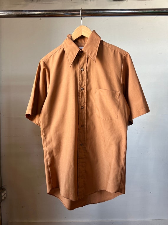 50s Penney's Towncraft Shadow Plaid Wool Shirt Medium - Gem 50s Penney's Towncraft Shadow Plaid Wool Shirt Medium - Gem