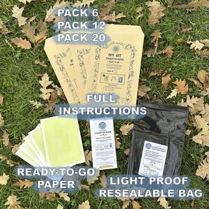 Cyanotype Kit: Easy to use sun printing kit by Daisy Bow Craft image 4