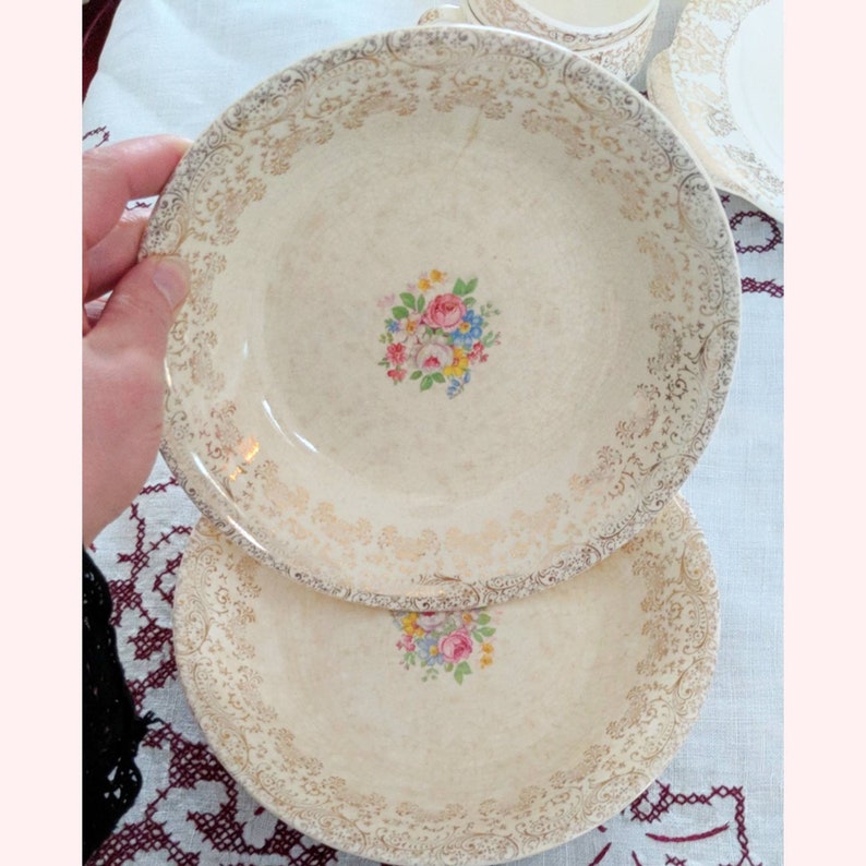 1930's Royal China 22k Gold China Sebring Ohio Made in Etsy