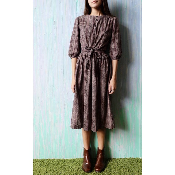 vintage peasant dress