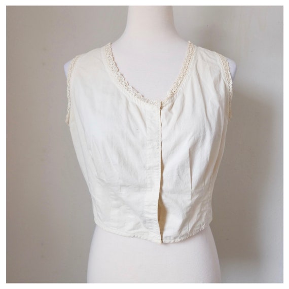 Antique Women's Clothes, 1800-1900's, Cotton under