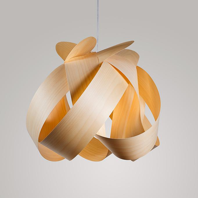 Handmade Hanging MEER Lamp Made of Sabugueiro tree Wood-Pendant Crafted-Lampshade-Pendant Lamp-Chandelier-Wooden Lamp from Mar del Plata