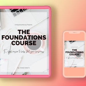 How to start your business - The Foundations E-book