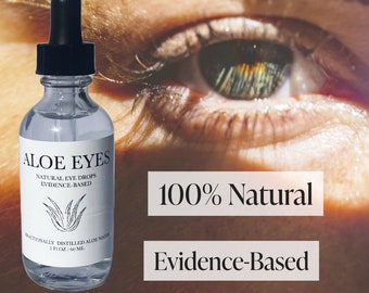 Organic Natural Eyedrops: Aloe Eyes