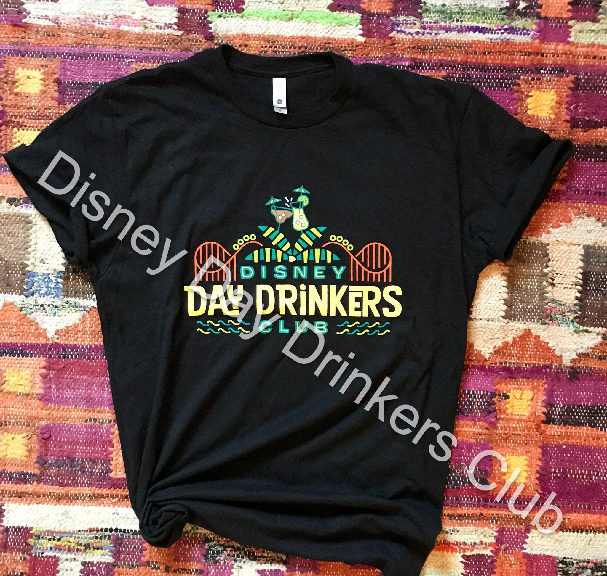 Disney Day Drinkers Club Unisex T Shirt / Walt Disney World Shirt / D…