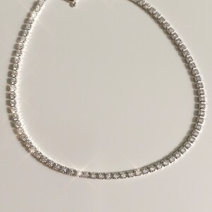 Tennis Bracelet Sterling Silver CZ Tennis Bracelet Minimalist Bracelet Dainty Silver Bracelet Sterling Silver Bracelet diamond tennis bracel