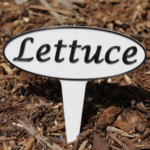 Custom Made Vegetable Garden Signs - 3D Printed Personalized Vegetable Marker Signs, Garden Stakes, Garden Decor for Gardens and Garden Beds