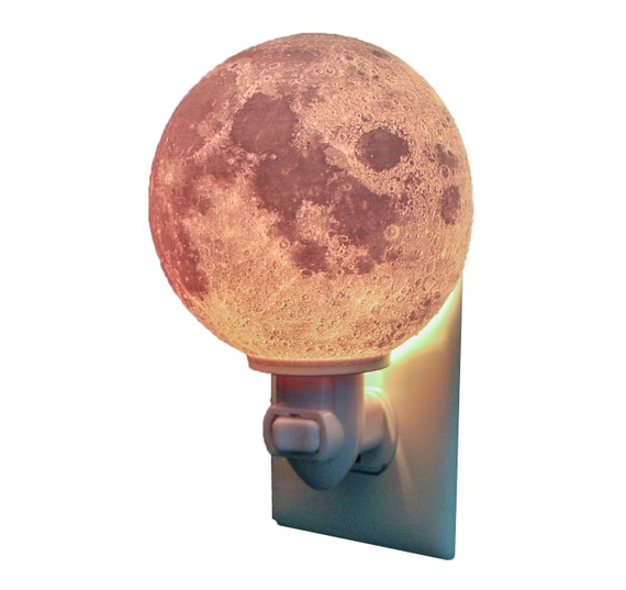 Plug in moon night light deals