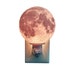 3D Printed Moon Lithophane Night Light, Wall Plug In, Boy Girl Bedroom, Living Room, Game Room, Hallway, Bathroom, Kids Baby, Nursery, Gift