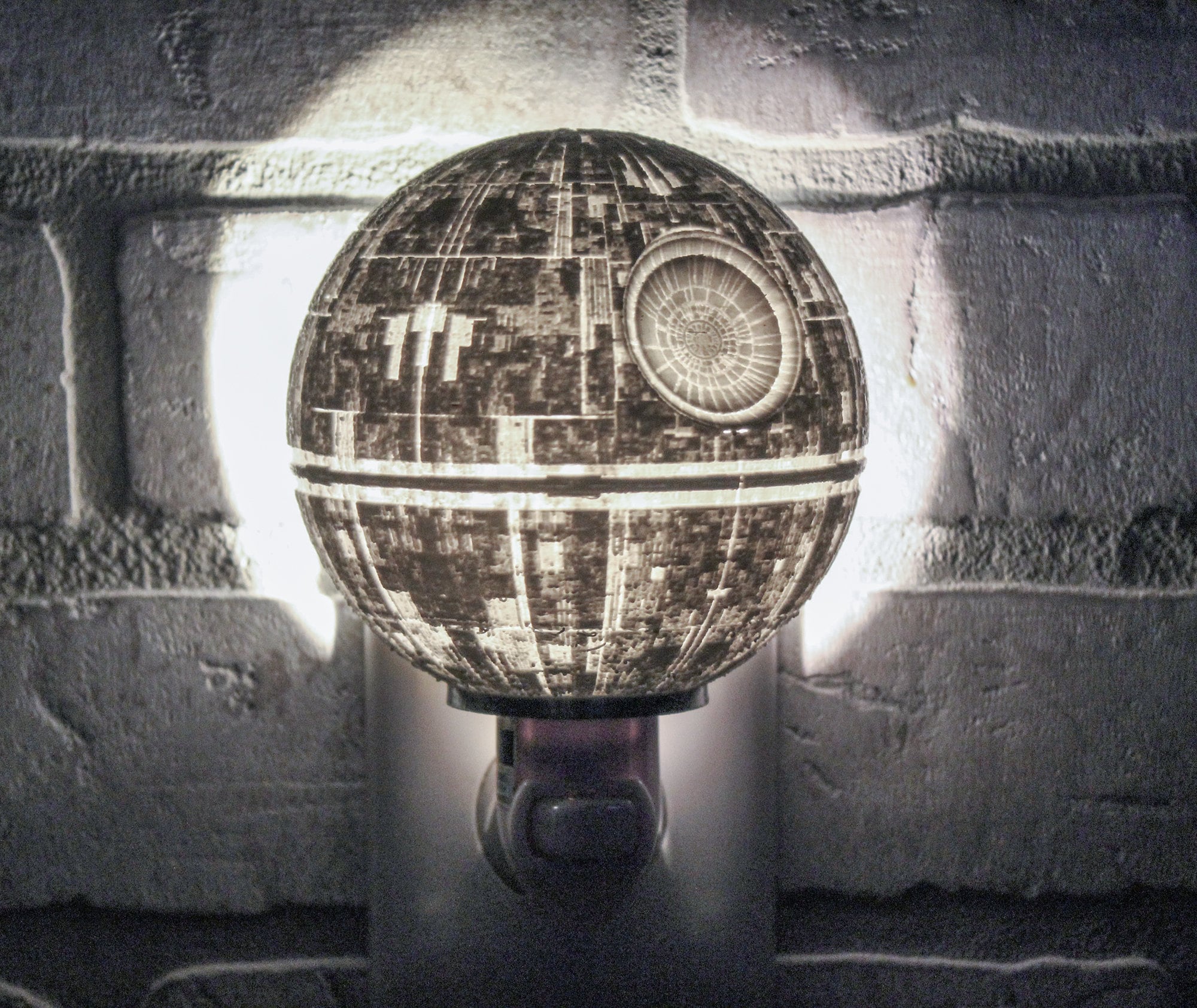 3D Star Wars Death Star Night Light Wall - Etsy
