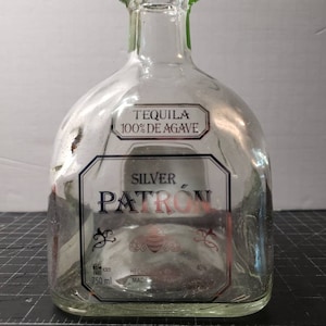 Patron Tequila empty bottle - 750ml