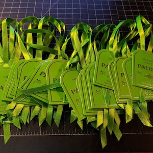 Patron Tequila ribbons- 20 pack - Twenty - Free Shipping!