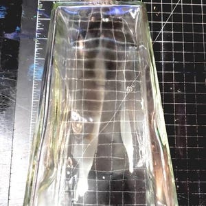 Terrarium bottle - 5x5 inch base - over 12 inches tall - Free Shipping!