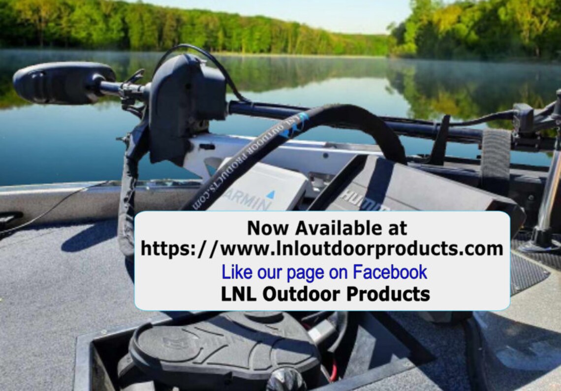 Personalized Trolling Motor Cable Sleeve Cable Organizer Etsy