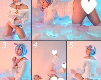 Lamb Rem Cosplay Prints [Re:Zero -- Start Life in Another World]