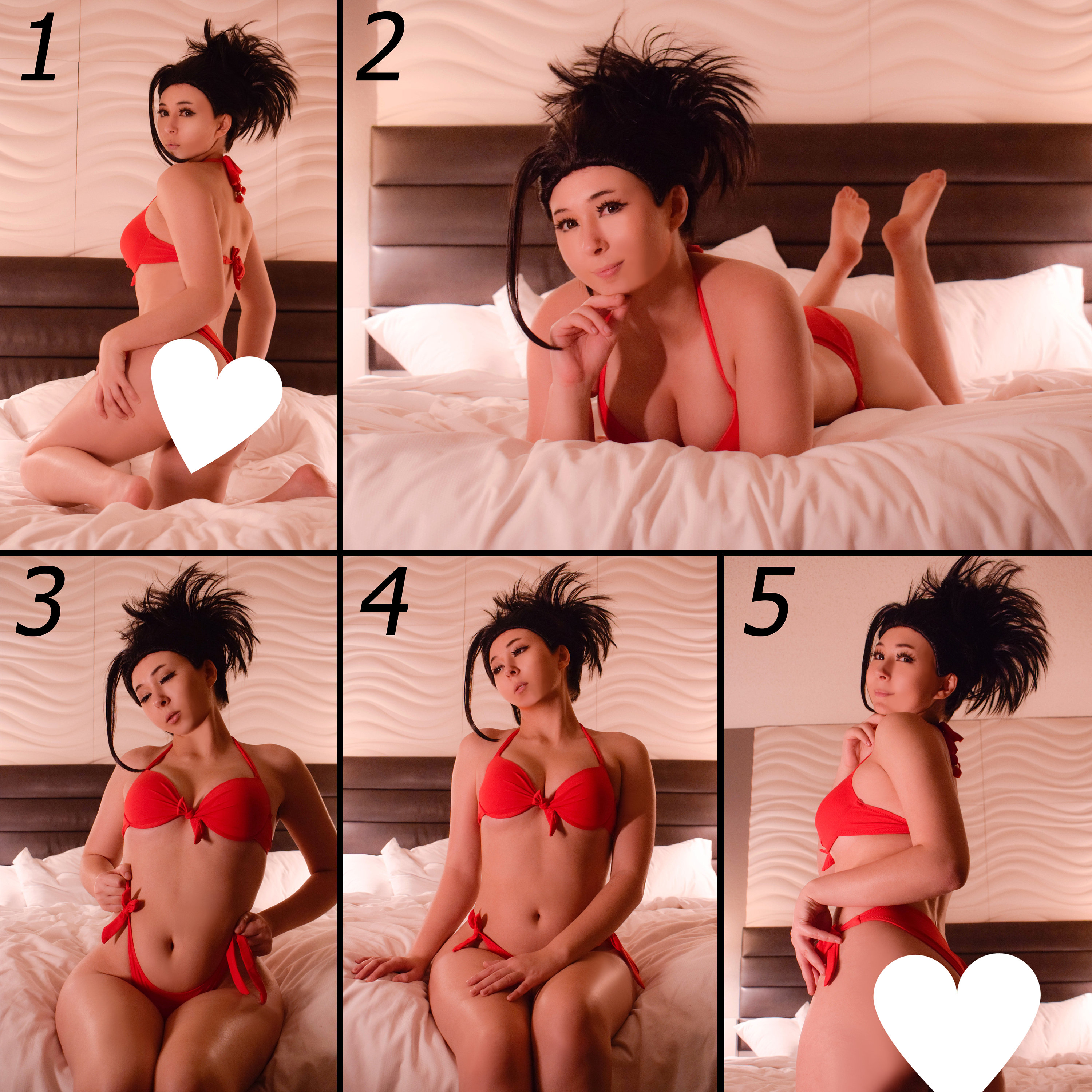 Bikini Momo Yaoyorozu NSFW Cosplay Prints boku No Hero