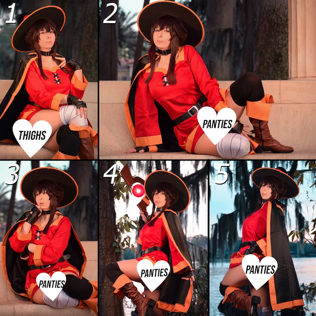 Megumin NSFW Cosplay Prints [konosuba] - Etsy